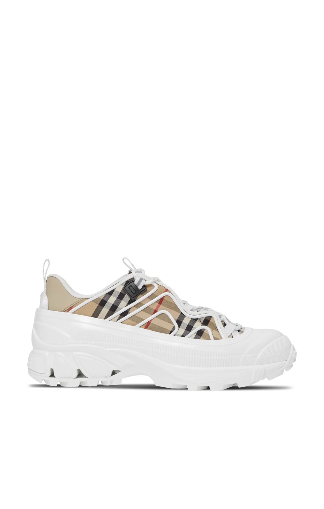 Vintage check low top sneakers